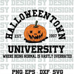 Spooky Halloweentown 1998 Png File, Halloweentown University Png, Happy Halloween Png, Halloween Town Png