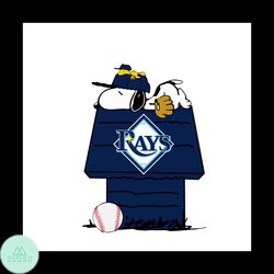Tampa Bay Rays Shirt Svg Snoopy Home Tampa Bay Rays Baseball Vector, Gift For MLB Svg Diy Craft Svg File For Cricut, Tam