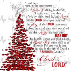 Luke 2:8 Jesus birth Christmas image png digital file sublimation print Waterslide tshirt design