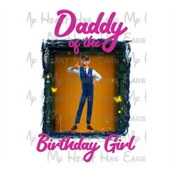 Encanto Daddy of the birthday girl image png digital file sublimation print Waterslide tshirt design