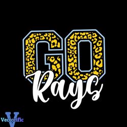 Tampa Bay Rays Shirt Svg Go Rays Baseball Vector, Gift For MLB Svg Diy Craft Svg File For Cricut, Tampa Bay Rays MLB Svg