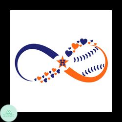 Houston Astros Shirt Svg Infinity Astros Baseball Vector, Gift For MLB Svg Diy Craft Svg File For Cricut, Houston Astros