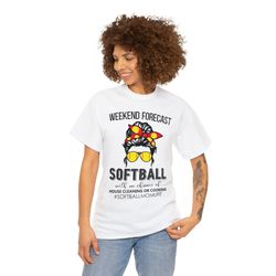 Weekend Forecast Ball Games Shirt, Baseball Shirt, Softball Shirt, Softball Mom Shirt, Softball Mom Shirt