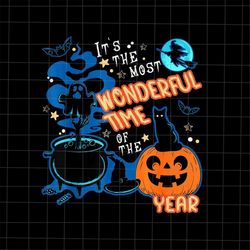 It's the Most Wonderful Time Of The Year Png, Funny Quote Halloween Png, Skeletons Dancing Png, Black Cat Halloween Png,