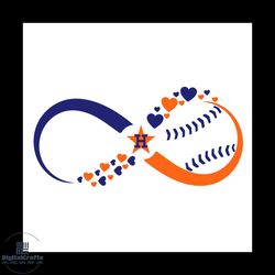 Houston Astros Shirt Svg Infinity Astros Baseball Vector, Gift For MLB Svg Diy Craft Svg File For Cricut, Houston Astros