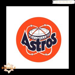 Houston Astros Shirt SvgAstros Logo Baseball Vector, Gift For MLB Svg Diy Craft Svg File For Cricut, Houston Astros MLB