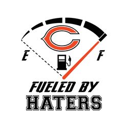 Chicago Bears Fueled By Haters Svg, Sport Svg, Football Svg, Chicago Bears Svg, Bears Svg, Bears Haters Svg, Bears NFL S