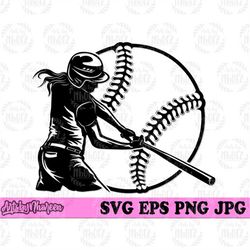 softball player svg, sports mom t-shirt design png, ball is life cut file, sexy batter clipart, lady pitcher stencil, so