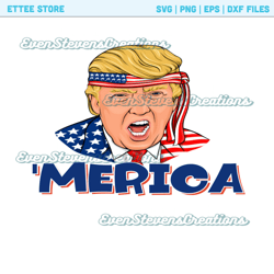Donald Trump merica america USA flag red white blue president 2024 fjb fuck joe biden popular best seller png sublimatio