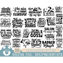 Hairdresser SVG Bundle,Hairstylist Svg Cut Files,Funny Hairdresser art,Hairdresser Svg,Barber tools Svg,Scissors Svg,Hai