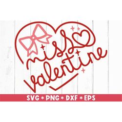 Miss Valentine Svg, Forever Love, Little Girl Valentine, Hello Valentine, Svg Cut File, Svg For Making Cricut File, Digi