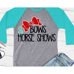 Horse Shows svg, Horse svg, bow svg, Rodeo svg, shorts and lemons, girl svg, cute svg, popular on etsy, kids svg, dxf, e