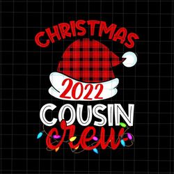 Christmas Cousin Crew Buffalo Plaid Png, Cousin Crew Xmas Png, Cousin Crew Christmas Png