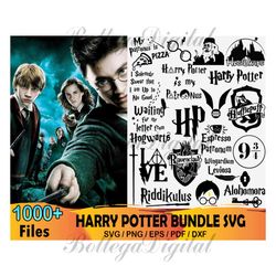 1000 Harry Potter Svg Bundle, Harry Potter Svg, Harry Potter Clipart