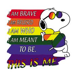 This Is Me Shirt Svg, LGBT Svg, Happy Pride Month Gift For Friends, Cricut File, Silhouette, Svg, Png, Dxf, Eps