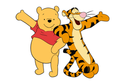 Winnie the Pooh SVG, Baby Pooh SVG, pooh svg, Piglet svg, Tigger svg, Eeyore svg, Winnie the Pooh Birthday