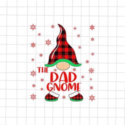The Dad Gnome Svg, Gnomies Buffalo Plaid Svg, Gnomies Xmas Svg, Gnomies Christmas Svg, Dad Christmas Svg