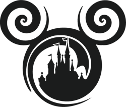 Mickey castle head Svg, Mickey mouse Svg, Disney svg, Mickey minnie, Disney magic svg, Disney logo , Instant download
