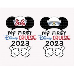 My First Cruise 2023 Svg, Family Vacation Svg, Family Trip Svg, Magical Kingdom Svg, Mouse Cruise Svg, Family Shirt Trip
