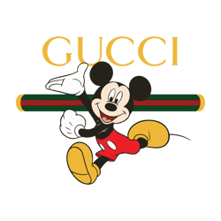 Gucci Mickey Mouse Logo Svg, Fashion Brand Svg, Gucci Logo SvgBrand Logo Svg, Logo Svg, Fashion Brand Svg, Beer Brand Sv