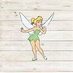 Tinker Bell Posing Peter Pan 011 Svg Dxf Eps Pdf Png, Cricut, Cutting file, Vector, Clipart
