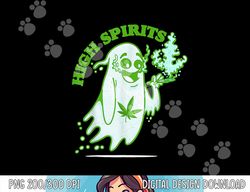 Funny Halloween Marijuana Cannabis Ghost Design Weed Smokers png, sublimation copy