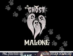 Funny Halloween Spooky Season Fall Season Cute Ghost Malone png, sublimation copy