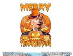 Funny Joe Biden Merry Thanksgiving Confused Happy Halloween png, sublimation copy