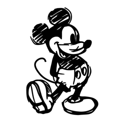 Mickey drawed full Svg, Mickey mouse Svg, Mickey head logo, Mickey minnie, Disney logo, Instant download