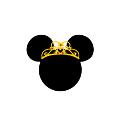 King and queen crown Svg, Disney Svg, Mickey mouse Svg, Mickey head logo, Mickey minnie, Disney logo, Instant download