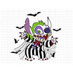 Halloween Costume Svg, Stitch Joker Svg, Halloween Svg, Stitch Halloween Svg, Svg, Png Files For Cricut Sublimation, Lay