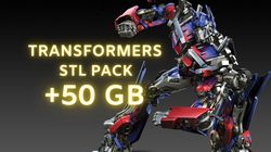 Transform Your World: Explore 50GB of Transformers 3D Printer Files
