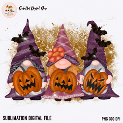 halloween gnomes pumpkins sublimation,digital download, digital graphic design,graphic t-shirt halloween