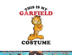 Garfield Halloween This Is My Garfield Costume png, sublimation copy