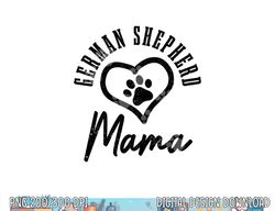 German Shepherd Mama Heart Dog Paw German Shepherd Mom  png, sublimation copy