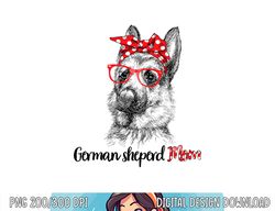 German Shepherd Mom Happy Mother s Day Red Headband Gift  png, sublimation copy
