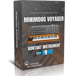 Minimoog Voyager Kontakt Library - Virtual Instrument NKI Software