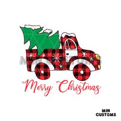Merry Christmas Truck Tree Svg, Christmas Svg, Funny Christmas Tee