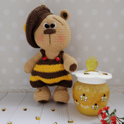 Crochet bear, Cuddle me bear, Amigurumi bear, Crochet animals, Teddy bear, Baby gifts, Bear plushie, Birthday gift