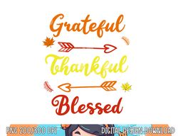 Grateful Thankful Blessed Turkey Thanksgiving 2020 Costume png, sublimation copy