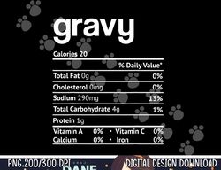 Gravy Nutrition Facts turkey Thanksgiving Christmas Costume png, sublimation copy