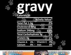 Gravy Nutrition Thanksgiving Costume Food Facts Christmas png, sublimation copy