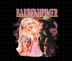 Barbenheimer Png, BarbieOppenheimer Png, Funny Png, BarbieMovie Inspired Png, OppenheimerMovie Inspired 2023 Png
