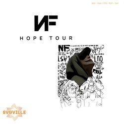 NF Rapper Tour 2023 PNG NF Hope Album PNG Download