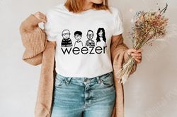WEEZER png, Rock and roll band music png, digital download, clipart, sublimation designs download, instant download