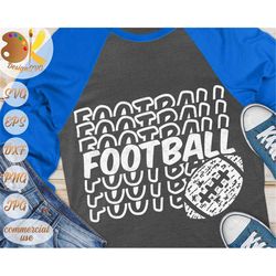 football svg | distressed football svg | grunge football ball svg | football mom svg | football cricut file | eps, dxf,