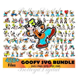 428 Files Disney Goofy Svg, Disney Svg, Cartoon Svg