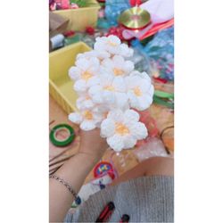 handmade crochet flower, crochet flower gift, handmade crochet gift