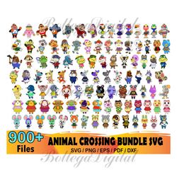 900 Animal Crossing Bundle Svg, Tom Nook Svg, Mr Resetti Svg