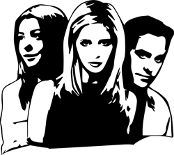 Buffy The Vampire Slayer Files, Buffy The Vampire Slayer Svg, Vampire Slayer, Buffy Silhouette, Buffy svg, 90s TV Show,